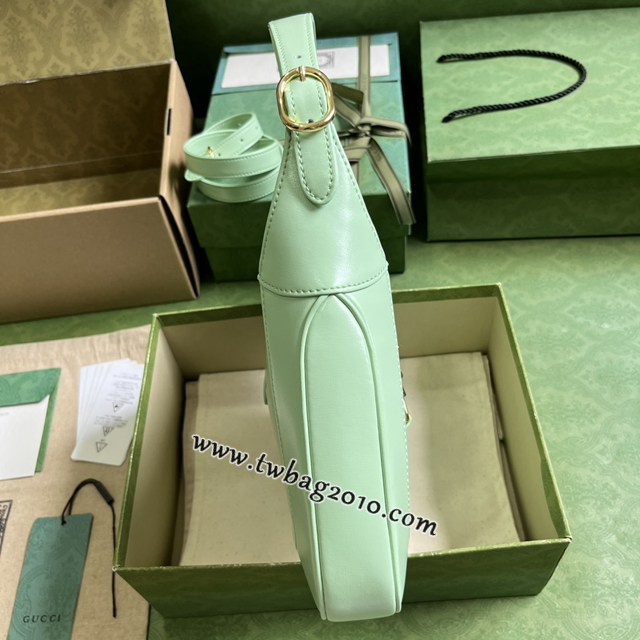 gucci專櫃新款手袋全皮女士腋下包 古馳Jackie 1961限定經典側背斜背包 jcp1381